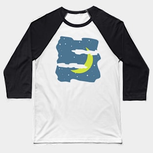 moon in the clouds Baseball T-Shirt